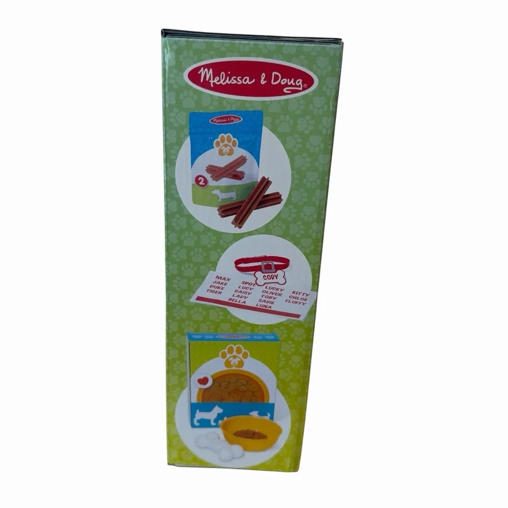 Melissa &‎ Doug Pet Treats Puppy Play Set Imaginative Play Plush Dog New In Box